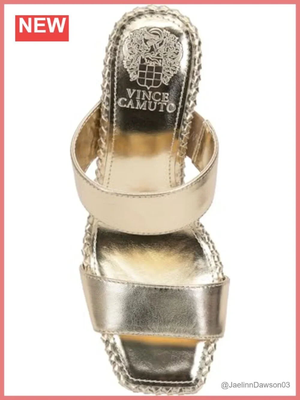 Vince Camuto Kaden Stitched Block Heel Mule Sandals Leather
